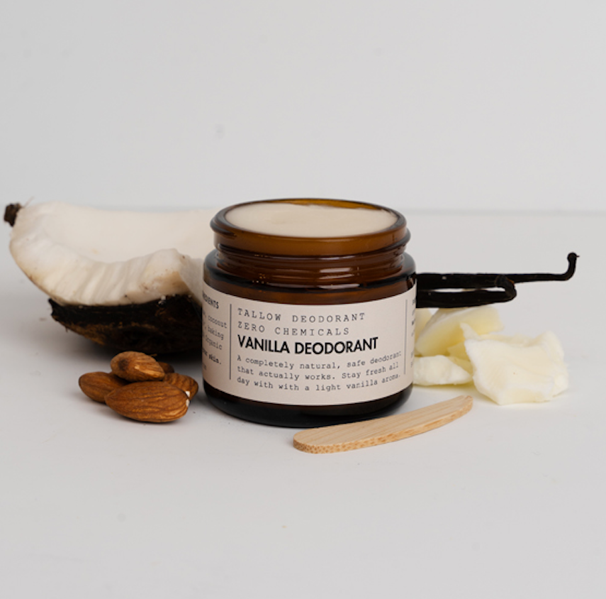 Vanilla Grass-Fed Tallow Deodorant