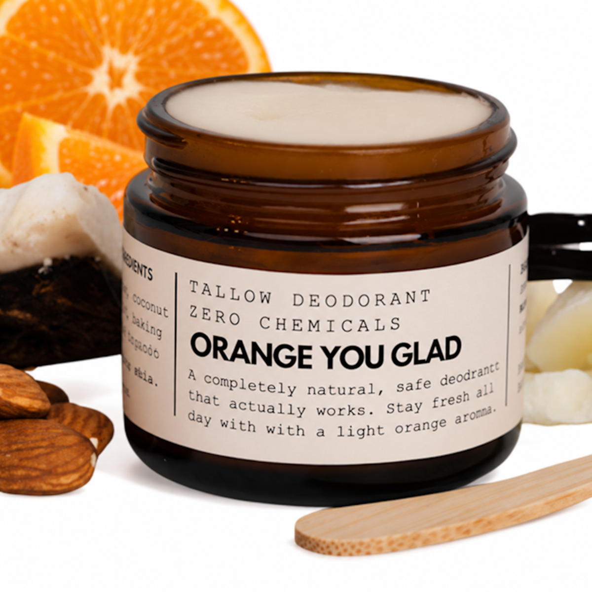 Grass-Fed Tallow Deodorant