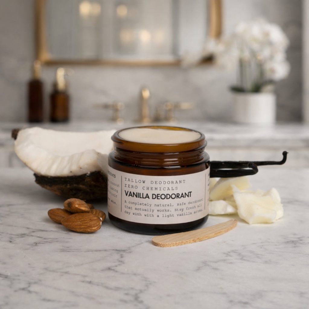 Vanilla Grass-Fed Tallow Deodorant